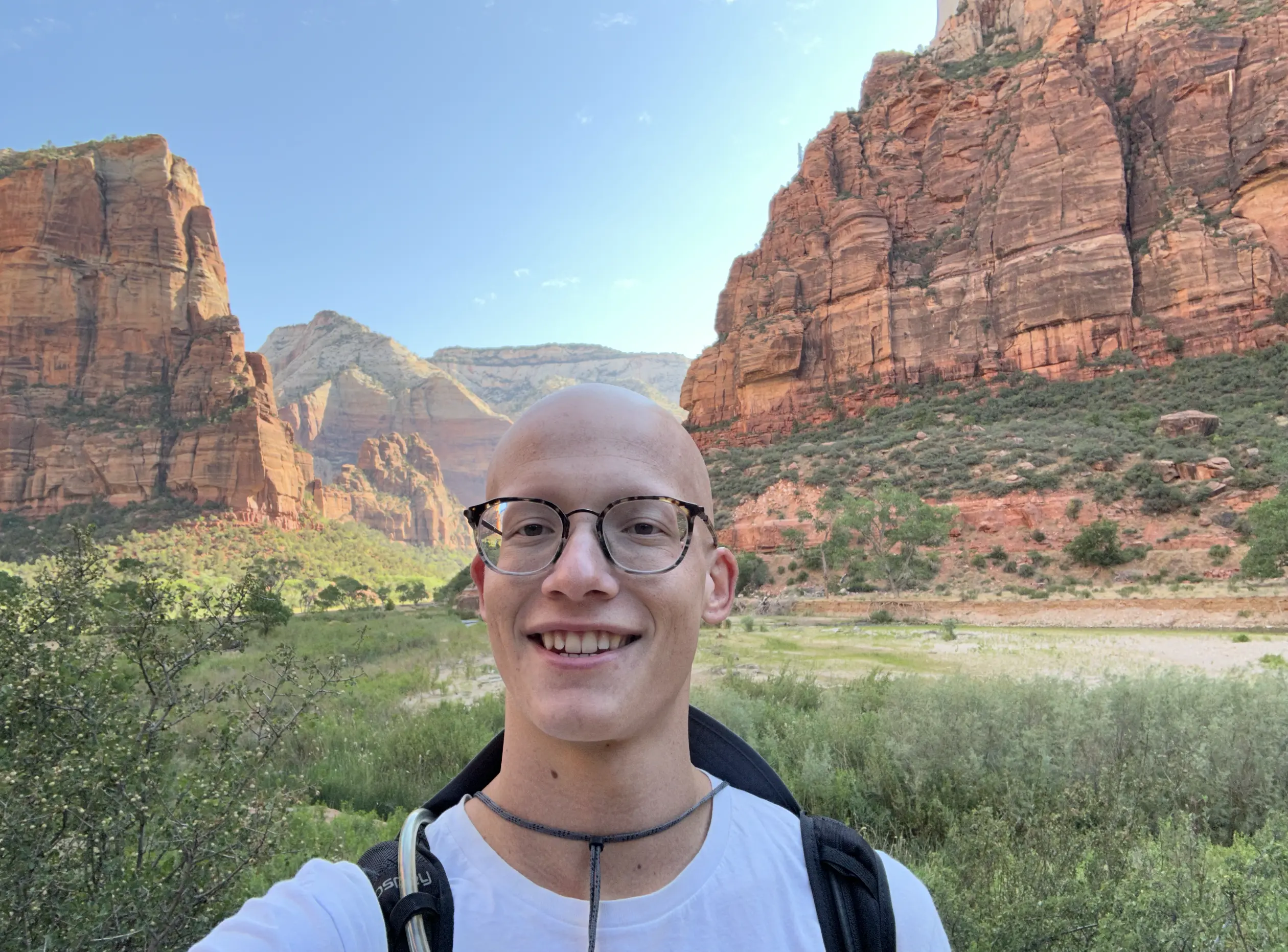 Zach in Zion